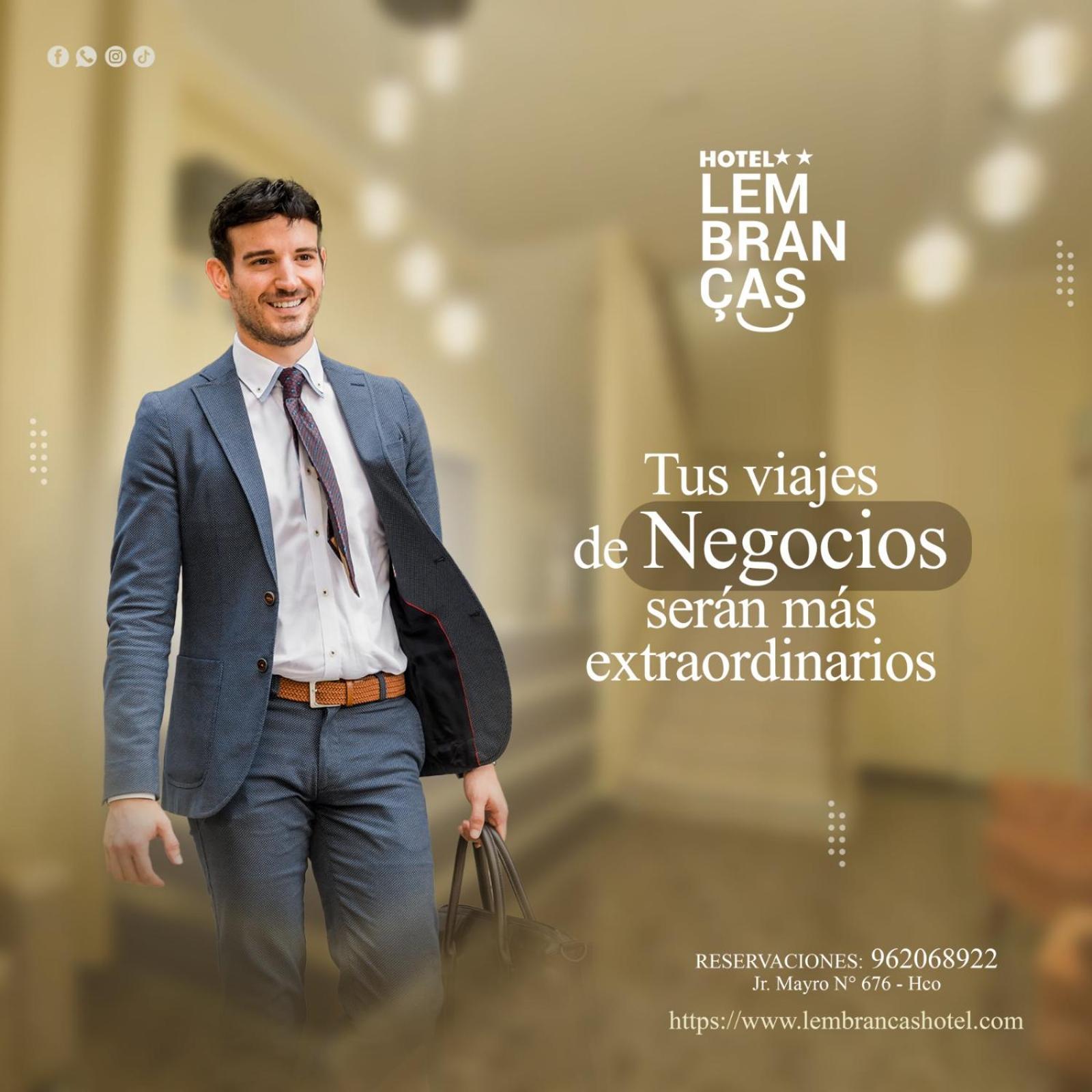 Lembrancas Hotel Huánuco Buitenkant foto